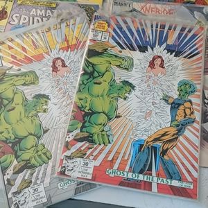 Spider-Man and hulk mixed comic lot